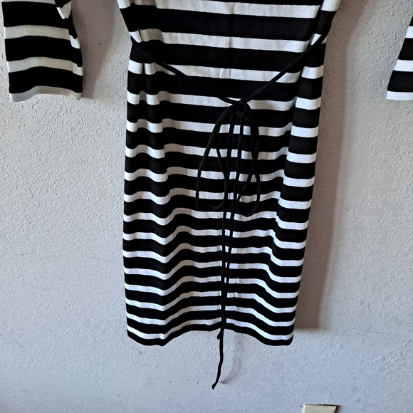 Ralph Lauren Black and White Striped dress - Picture 3 of 7